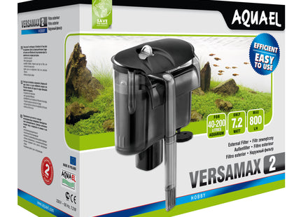 Aquael - Versamax FZN2, Rucksackfilter 800 l/h, 7,2W