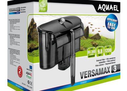 Aquael - Versamax FZN3, Rucksackfilter 1200 l/h, 9,8W