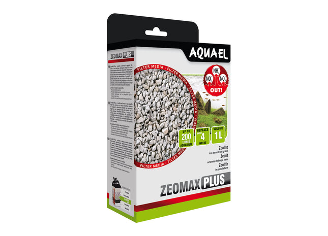 Aquael Zeolith Max Plus 1 l - effektives Filtermedium für die Wasseraufbereitung in Aquarien
