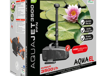 Aquael Aqua Jet PFN 3500 - Teichpumpe, schwarz