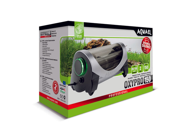 Aquael OXYPRO 150 - leistungsstarker Luftpumpenfilter für Aquarien mit einer Förderleistung von 150 l/h