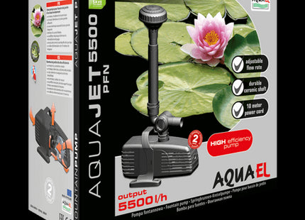Aquael Aqua Jet PFN 10000 - Teichpumpe, schwarz