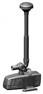 Aquael Aqua Jet PFN 6000 Eco - schwarze Teichpumpe mit Förderleistung 6000 L/h
