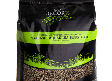 Aquael Natural Mehrfarbig Kies 1,4 - 2 mm, 10 kg - hochwertiger Aquarium Kies in verschiedenen Farben für eine natürliche und ansprechende Gestaltung des Aquariums