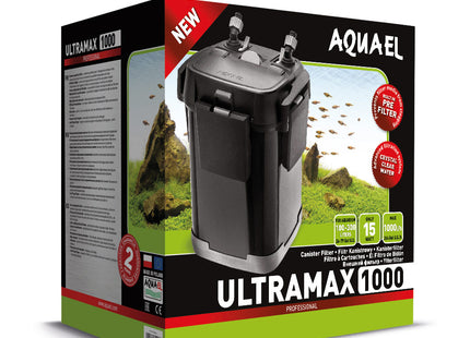 Aquael - Filter Ultramax 1000 l/h - Effizienter Aquariumfilter für sauberes Wasser