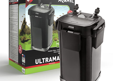 Aquael Filter Ultramax 2000 l/h - leistungsstarker Filter für Aquarien mit einer Durchflussrate von 2000 Litern pro Stunde