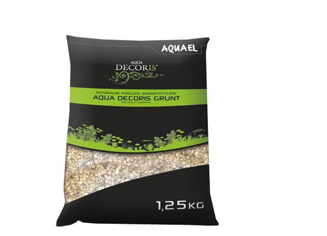 Aquael Aqua Decoris Grunt 1.25 kg - hochwertiger Aquarium-Kies für die Dekoration und Pflege Ihres Aquariums