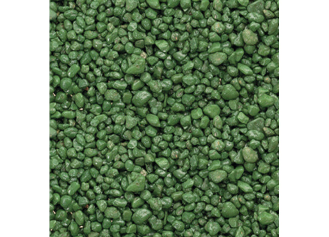 Grüner Aquarienkies für natürliche Dekoration, 1kg