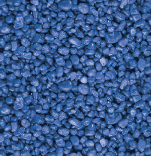 Blauer Kies für eine farbenfrohe Aquariumdekoration - 1 kg