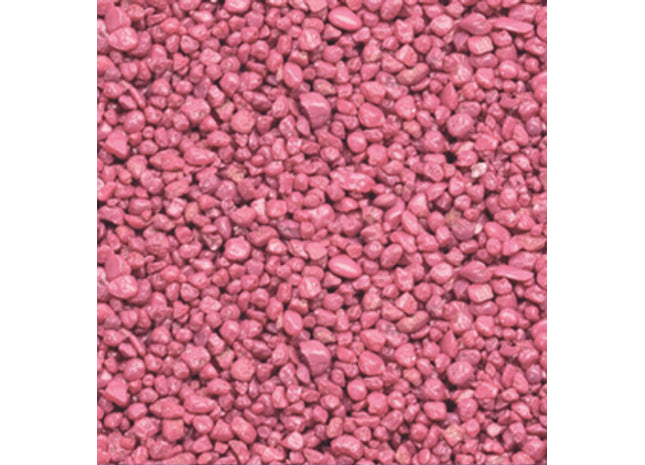 Lila und pinker Kies für farbenfrohe Aquarien - 1kg