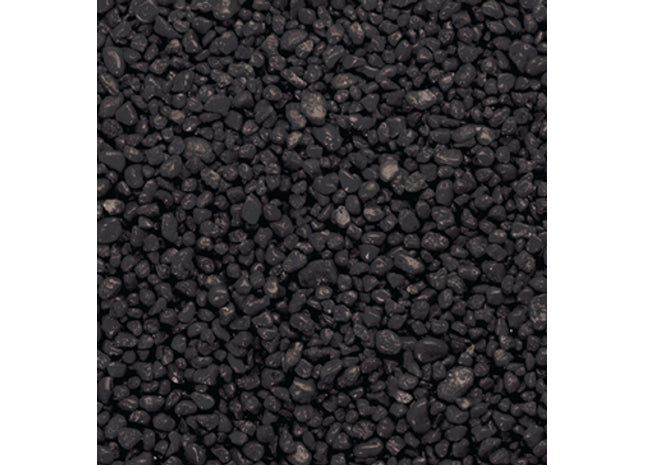 Schwarzer Aquarienkies für natürliche Dekoration, 1 kg