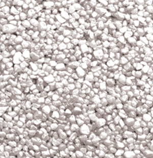 Weisser Kies für eine natürliche Aquariumdekoration