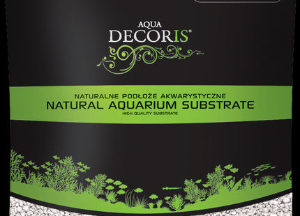 Weisser Kies für eine natürliche Aquariumdekoration