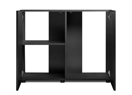 Aquael Schrank OptiSet in elegantem Schwarz für Aquarien