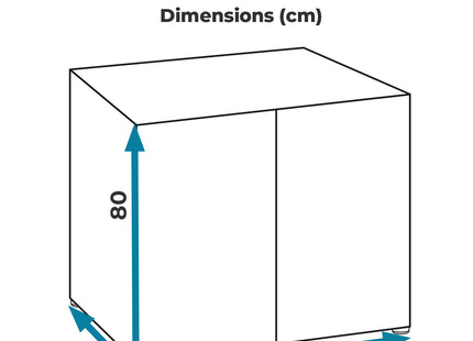 Aquael Schrank OptiSet in Weiss - stilvolle Aufbewahrungslösung für Ihr Aquarium