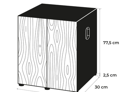 Aquael Schrank Ultrascape Forest - praktischer und stilvoller Schrank für Ihr Aquarium