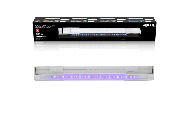Aquael LEDDY Slim Actinic Weiss 20 - Leistungsstarke Aquariumbeleuchtung