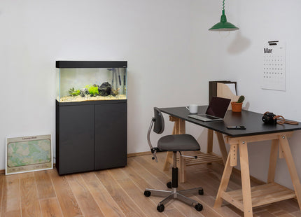 Aquael Aquarium Set Opti Set Schwarz 20 - Perfektes Zuhause für Ihre Fische