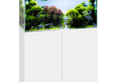 Aquarium-Set in Weiss, 20 Liter, von Aquael