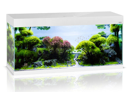 Aquarium-Set in Weiss, 20 Liter, von Aquael