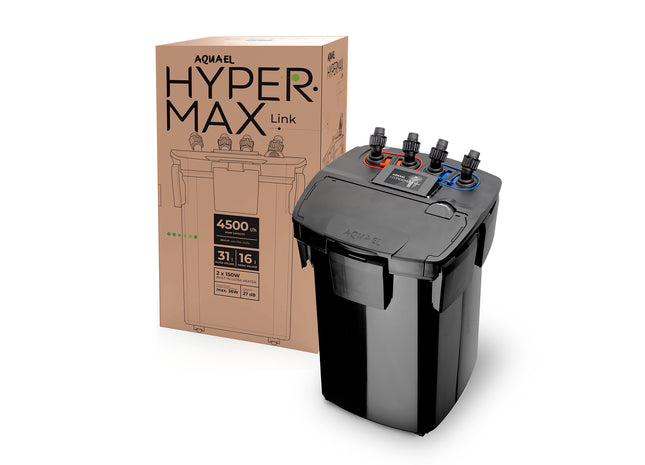 Aquael Hypermax Link - Aussenfilter, schwarz