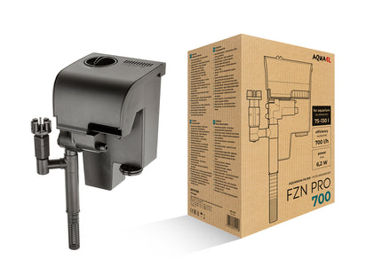 Aquael Filter FZN Pro 700 - leistungsstarker Filter für Aquarien bis zu 700 Liter Fassungsvermögen