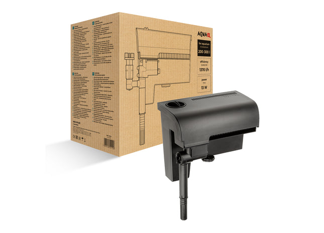 Aquael Filter FZN Pro 1500 - leistungsstarker Filter für Aquarien bis zu 500 Liter