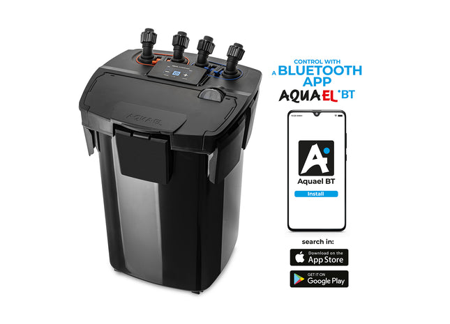 Aquael Filter Hypermax 4500 BT, 4500 l/h - leistungsstarker Filter für Aquarien mit einer Durchflussmenge von 4500 Litern pro Stunde