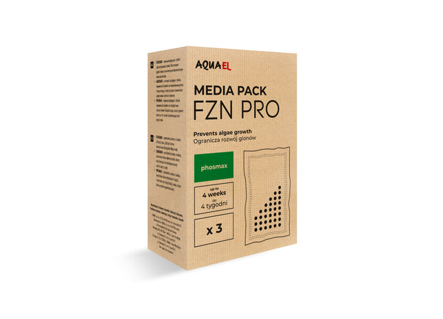 Aquael Versamax Media Pack FZN Pro Phosmax, 3 Stück - hochwertige Filtermedien für kristallklares Wasser in Ihrem Aquarium