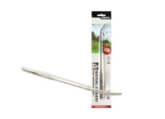 Aquael Curved Tweezers – gebogene Edelstahlpinzette 27cm