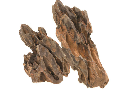 Aquael - Dinosaur Bone Stone Mix, 20 kg - Natürlicher Aquarium Dekorationsstein für Aquarienlandschaften