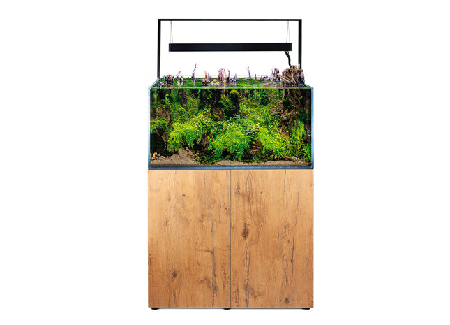 Aquael Ultrascape-Kombination Forest 90 cm - hochwertiges Aquarium-Set für ein naturnahes Ambiente in Ihrem Zuhause