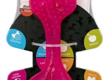 Aquael Comfy Toy Dental Bone - Mint Pink, für gesunde Zähne und frischen Atem