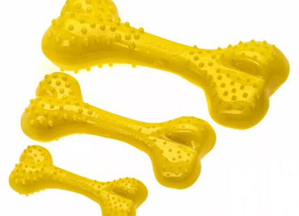 Aquael Comfy Toy Dental Bone in Gelb - Zahnpflege und Spielspass für Ihren Hund