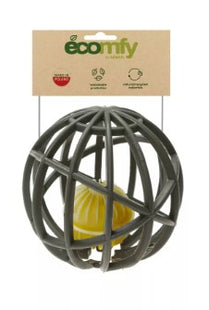 Aquael - Ecomfy Toy Suprise Ball Eco Bell, 7,5 cm - nachhaltiges Spielzeug für Katzen