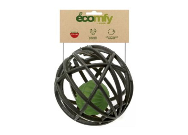 Aquael Ecomfy Toy Suprise Ball Eco Catnip, 7.5 cm - Spielzeug für Katzen mit Katzenminze, umweltfreundlich und nachhaltig hergestellt