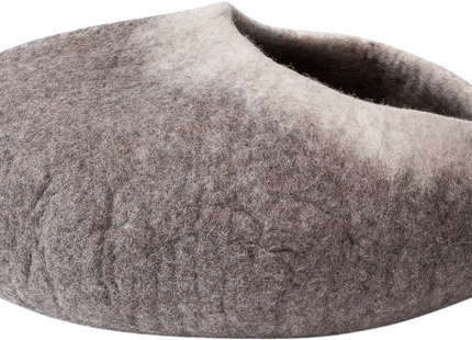 Handgefertigte Dharma-Karma-Höhle in Ombre-Naturweiss