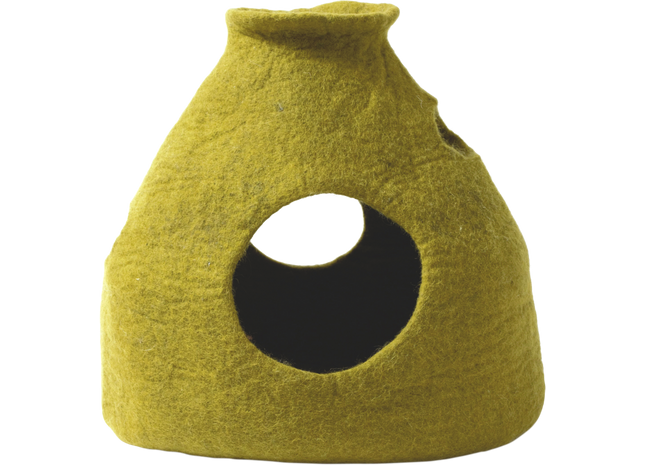 Grüne Höhle mit mystischem Flair für einzigartige Dekoration