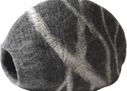 Edler Flussstein in Dunkelgrau für eine harmonische Atmosphäre