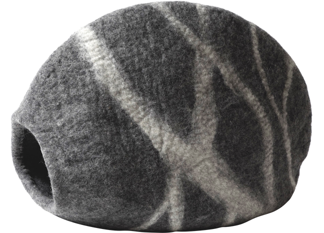 Edler Flussstein in Dunkelgrau für eine harmonische Atmosphäre