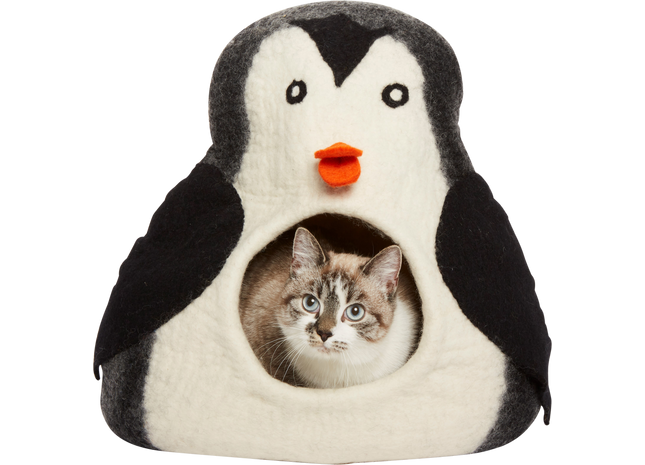 Entzückender Pinguin in schwarz-weissem Design für Tierliebhaber