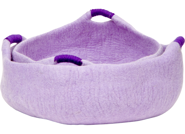 Dharma Karma Korb – Haustierkorb lila, Grösse M