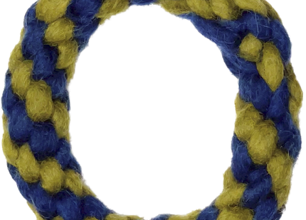 Navygrüner Seilring mit Dharma-Karma-DDKC-Design