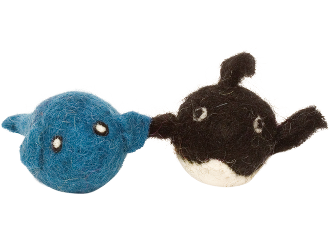 Handgefertigte blaue und schwarze Ohrringe im Set, perfekt für jeden Anlass