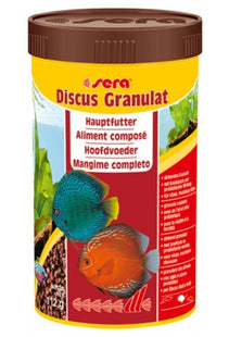 Sera Discus Granulat Nature - hochwertiges Fischfutter für Diskusfische