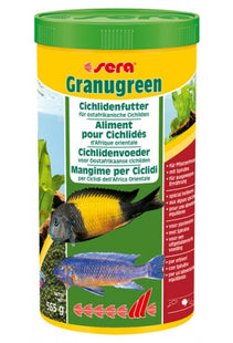 Sera Granugreen Nature - Hochwertiges Fischfutter für eine ausgewogene Ernährung