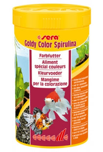 Sera - Goldy Color Spirulina Nature für Farbaufbau bei Zierfischen