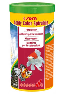 Sera - Goldy Color Spirulina Nature für Farbaufbau bei Zierfischen