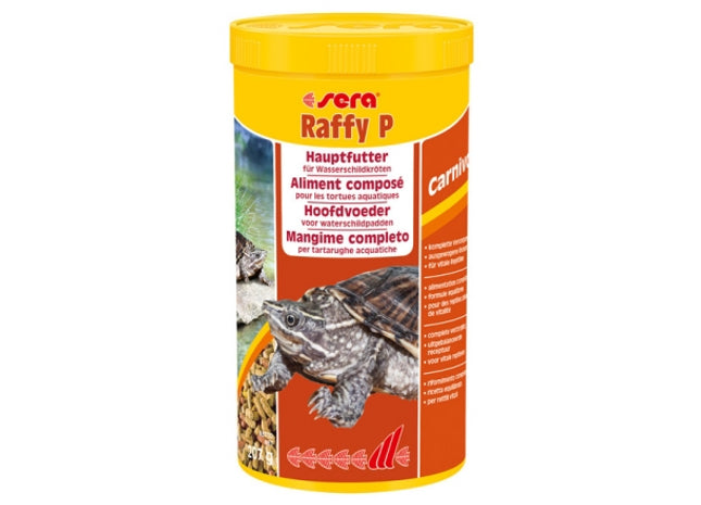 Sera Raffy P Pellets für Wasserschildkröten und Echsen