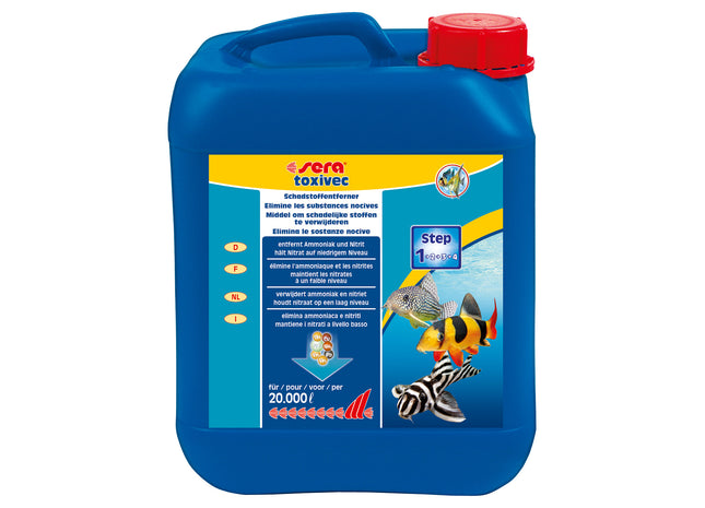 Sera Toxivec - Wasserpflege für gesunde Aquarien
